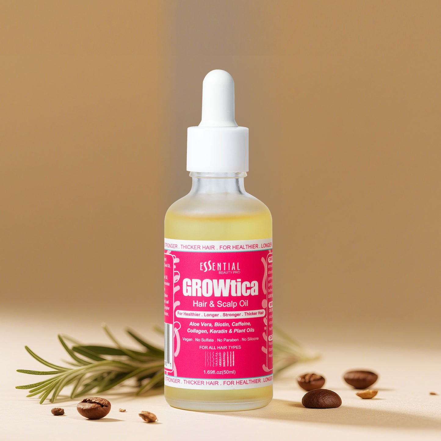 Essential Beauty Pro Hair Growth GROWtica Hair & Scalp Oil